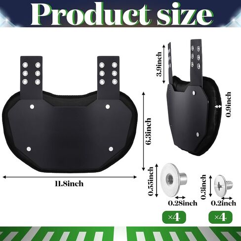 Soulchen Football Plate Back Plads Lower Back Palcs للاعبين ذوي الحماية العالية من حماية كرة القدم العالمية للحامي الخلفي للبالغين والشباب in Saudi Arabia
