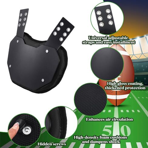Soulchen Football Plate Back Plads Lower Back Palcs للاعبين ذوي الحماية العالية من حماية كرة القدم العالمية للحامي الخلفي للبالغين والشباب in Saudi Arabia