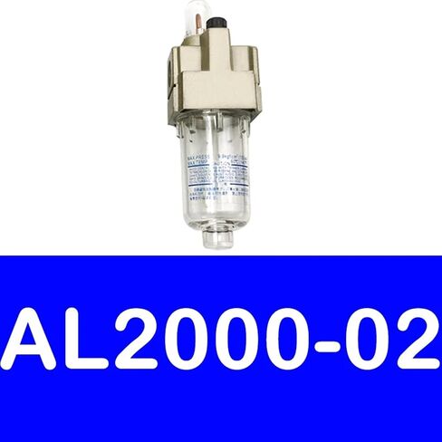 AL2000-02 AL3000-03 AL4000-04 Lubricator Pneumatic Components Model Flow Rate C Type PC Fittings Connector (Color : with C Type Fittings) in Saudi Arabia