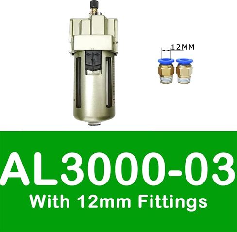AL2000-02 AL3000-03 AL4000-04 Lubricator Pneumatic Components Model Flow Rate C Type PC Fittings Connector (Color : with C Type Fittings) in Saudi Arabia