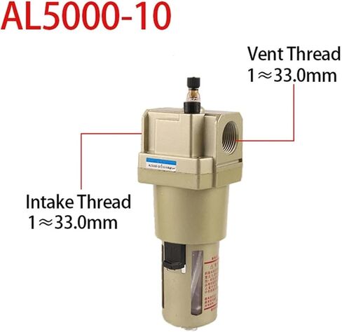 AL2000-02 Source Treatment Unit Pneumatic Lubricator Oil Mist Air Oiler Pneumatic Filter G1/4" Port Pneumatic Compressor (Color : AL3000-02) in Saudi Arabia