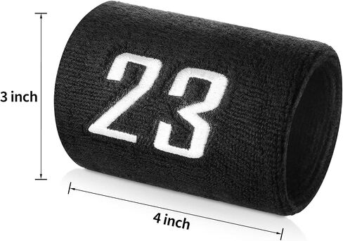 Personalized Sport Wrist Bands,Embroidered Baseball Wrist Bands,Soft & Stretchy Sports Wrist Bands for Men & Women – 4 Multiple Colors Wristbands Option in Saudi Arabia