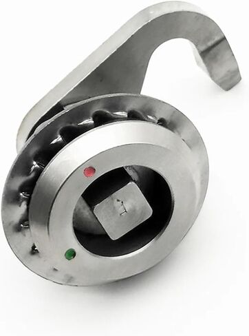 Ms705-4k Stainless Steel Hook and Tongue Lock Four Corner Left and Right Rotating Advertising Lock 1Pcs(Right) in Saudi Arabia