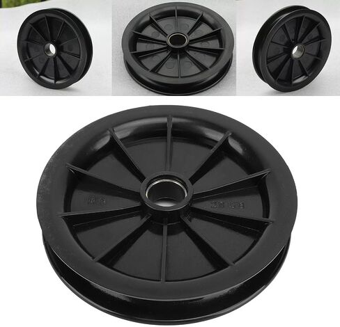 Hose Sheave Pulley, 68804 25160 71 Plastic Strong Structure High Performance Pulley Long Lasting Durability for Forklift in Saudi Arabia