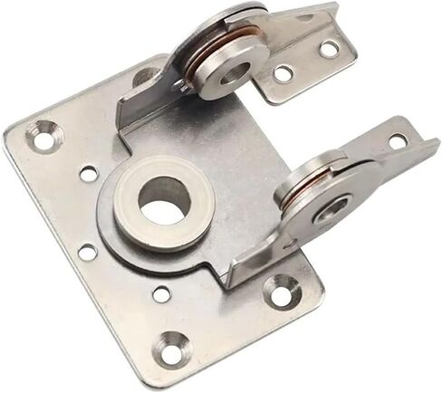304 Stainless Steel Damping Dual-Axis Torque Hinge for Display Base and Automation Equipment Screen Applications 1Pcs in Kuwait