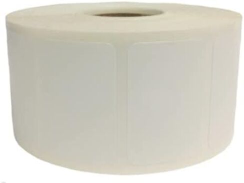 2.5 × 1.5 بوصة ، ملصقات بيضاء حرارية مباشرة لطباعة الرموز الباركية وعلامات العناوين ، 1 "جوهر ، متوافق مع Zebra Eltron وطابعات تسمية سطح المكتب / لفة 1 من 900 ملصقات in Kuwait