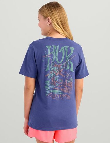 HUK Boys' Short Sleeve Performance Tee, Fishing T-Shirt for Kids in Saudi Arabia