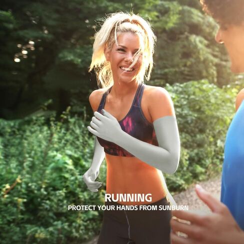 UV Protection Gloves Arm Sleeve - Elbow Sleeve - Tattoo Cover Up Compression Sleeve to Cover Full Arms in Kuwait