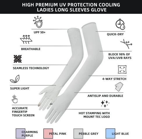 UV Protection Gloves Arm Sleeve - Elbow Sleeve - Tattoo Cover Up Compression Sleeve to Cover Full Arms in Kuwait