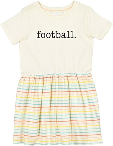 فستان صغار تصميم نصوص كرة القدم inktastic in Kuwait