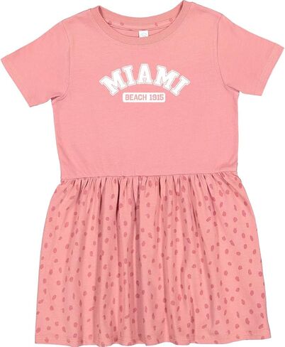 inktastic Miami Beach 1915 فستان طفل صغير in Kuwait