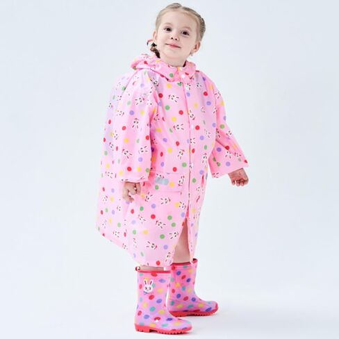 Boys Girls Raincoat Kids مقاوم للماء سترة أمطار خفيفة الوزن معطف أمطار in Kuwait
