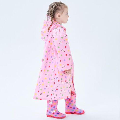 Boys Girls Raincoat Kids مقاوم للماء سترة أمطار خفيفة الوزن معطف أمطار in Kuwait