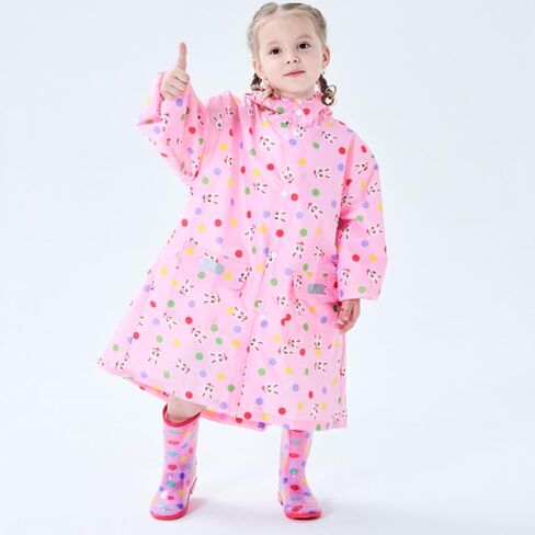 Boys Girls Raincoat Kids مقاوم للماء سترة أمطار خفيفة الوزن معطف أمطار in Kuwait