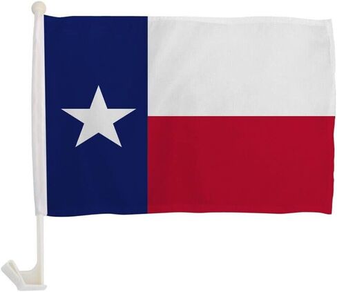 TEXAS CAR FLAG Car Window Flag 100D FABRIC in Saudi Arabia