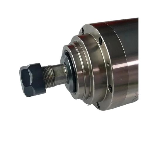 5.5kw 220v ER25 24000 دورة في الدقيقة 125 مم محرك مغزل مبرد بالمياه + 5.5kw VFD + 75W مجموعة مضخة المياه in Kuwait