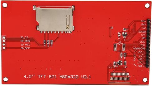 وحدة عرض 4 بوصة SPI TFT LCD مثالية لمشاريع DIY مع 480 × 320 دقة HD ILI9488 in Kuwait