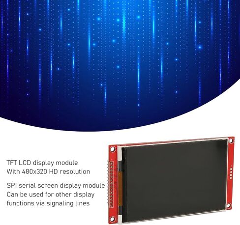 وحدة عرض 4 بوصة SPI TFT LCD مثالية لمشاريع DIY مع 480 × 320 دقة HD ILI9488 in Kuwait
