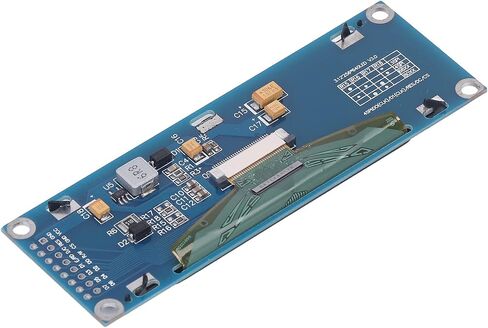 Fydun Display e, Module 3.12in Wide View Angle High Contrast OLED LCD Character Modules Ratio Low Power Consumption Screen Board Yellow Font SSD1322 Driver (Blue) in Saudi Arabia