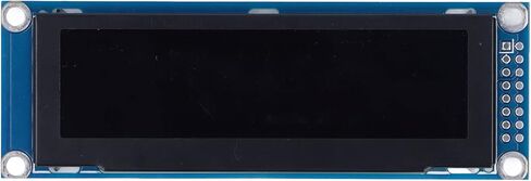 Fydun Display e, Module 3.12in Wide View Angle High Contrast OLED LCD Character Modules Ratio Low Power Consumption Screen Board Yellow Font SSD1322 Driver (Blue) in Saudi Arabia