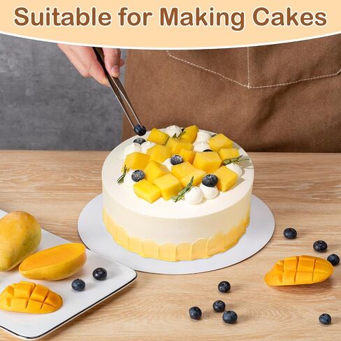 6 PCS Cake Boards ، لوحات كعكة بيضاء 10 بوصة ، جولات كعكة من الورق المقوى بنسبة 100 ٪ ، قاعدة كعكة مقاومة للماء وقااة للزيوت ، Cake DIY ، حفل زفاف ، عيد ميلاد ، حلوى ، بيتزا تزيين ومعرض in Saudi Arabia