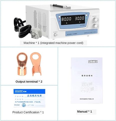 مختبر مقاعد البدلاء المثبت على توليد الطاقة المتغير DIGITAL SURPERT DIGITAL SESSORT 100V 20A 60V 50A (KPS3080D 0-30V 0-80A ، 220V) in Saudi Arabia