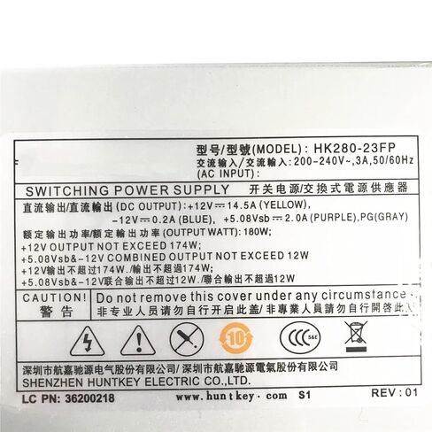 for Q85 Q87 Q77 Q75 180W Power Supply HK280-23FP HK280-25FP PCB037 PCB038 14pin+4pin in Kuwait