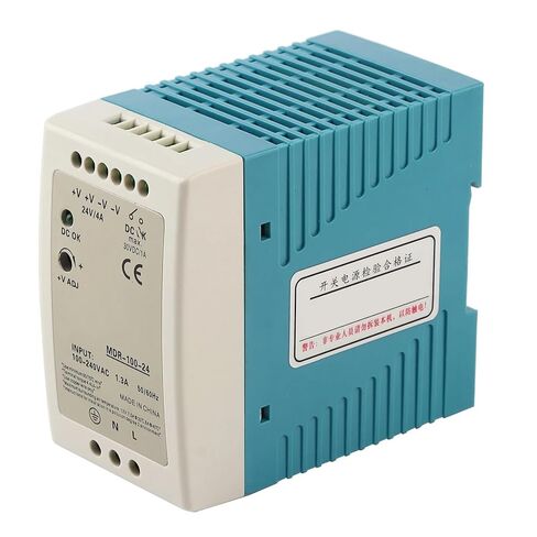 Din-Rail Switching Power Supply MDR-100-24 Output 100W/24V/1.3A Input 100-240VAC in Kuwait