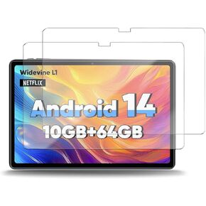 واقي الشاشة لـ Colorroom C3 Pro Tablet 10 بوصة ، و 9 ساعات من الزجاج المقسّن للملون C3 Pro Tablet مضاد للخلع ، خالي من الفقاعات ، وضوح HD in Kuwait