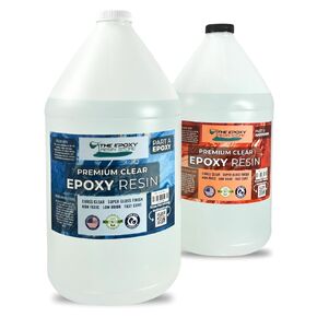 Epoxy Resin Store - Composite, Construction, Art, Crafts, 2-Gallon kit Resin, self Leveling, Easy Mixing (1-1) Ratio, Excellent for All Applications, 2 GALS in Saudi Arabia