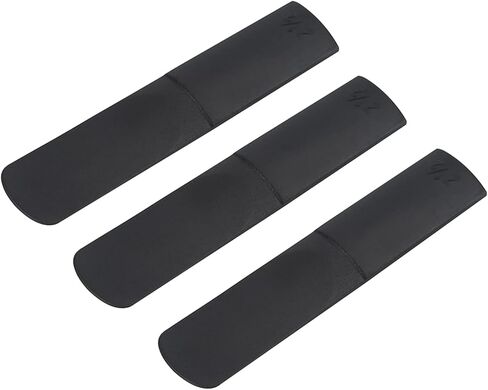 3 PCS 2.5 Mode Alto Saxophone Reeds ، من السهل تثبيت السلامة السوداء Alto Sax Reeds ، و Sax Accessories Reeds البلاستيك ساكسفون من أجل الساكسفونات المبتدئين in Kuwait