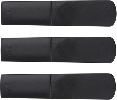 3 PCS 2.5 Mode Alto Saxophone Reeds ، من السهل تثبيت السلامة السوداء Alto Sax Reeds ، و Sax Accessories Reeds البلاستيك ساكسفون من أجل الساكسفونات المبتدئين in Kuwait