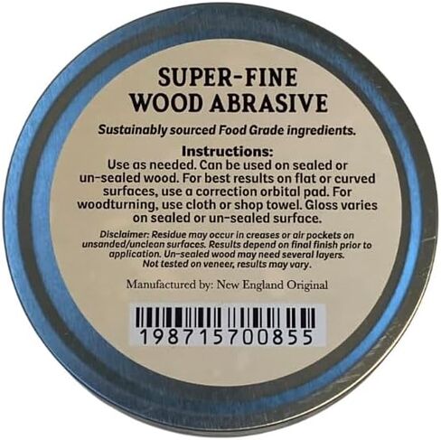 HL New England Original Wood Abrasive – by Hubby Lobby | Wood Refinishing & Polishing Paste in Saudi Arabia