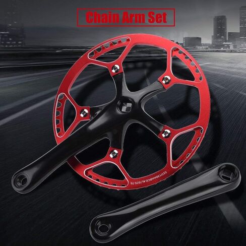 دراجة كرانيس ​​، جوفاء متكاملة متكاملة المرفق المتكافئ الذراع عالي القوة ألومنيوم سبيكة ذراع الذراع crank in Kuwait