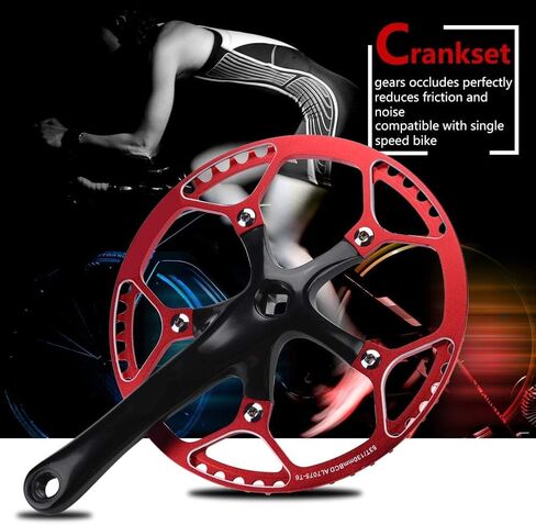 دراجة كرانيس ​​، جوفاء متكاملة متكاملة المرفق المتكافئ الذراع عالي القوة ألومنيوم سبيكة ذراع الذراع crank in Kuwait