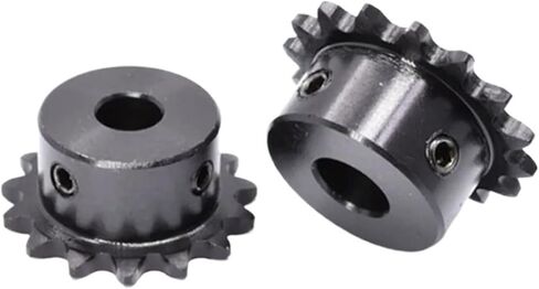 Gear Teeth Spiral Bevel Gear 1PCS 04C Chain Gear 20T-30T Industrial Sprocket Wheel Motor Chain Drive Sprocket Bore 12mm Tooth Pitch 6.35mm 45# Steel(22 Teeth) in Saudi Arabia