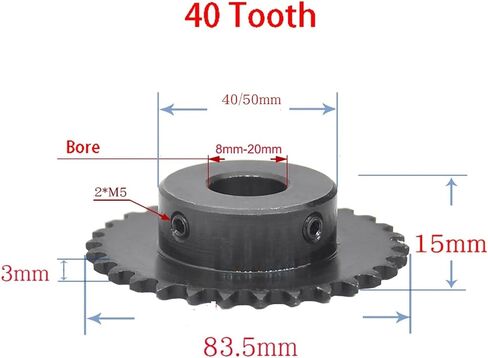 ترس الأسنان التروس الحلزونية التروس 1pcs 04c تروس الترس الصلب 27-40 أسنان التجويف 15 ملم مسننة صراخ صراخ صراخ ضريرة محرك (30 أسنان) in Saudi Arabia
