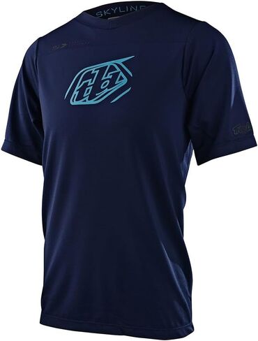 Troy Lee Designs Youth Skyline SS Jersey, Iconic Navy, Medium in Saudi Arabia
