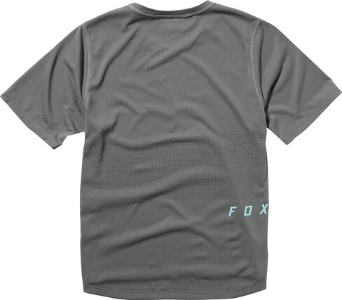 Fox Racing Kids Ranger Short Sleeve Mountain Biking Jersey ، Pewter ، Youth Small in Saudi Arabia