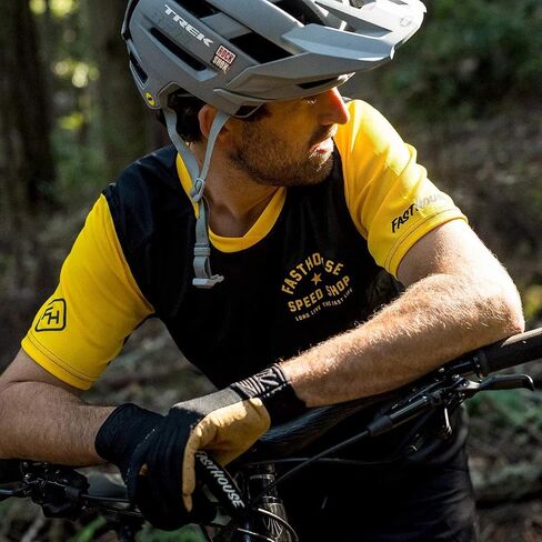 Fasthouse Youth Alloy Star Mountain Bike Jersey (Black/Gold ، YMD) - Kids '2020 in Saudi Arabia