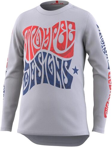 Troy Lee يصمم خط تدفق الشباب Tripper Cement LS Size Size Small in Saudi Arabia