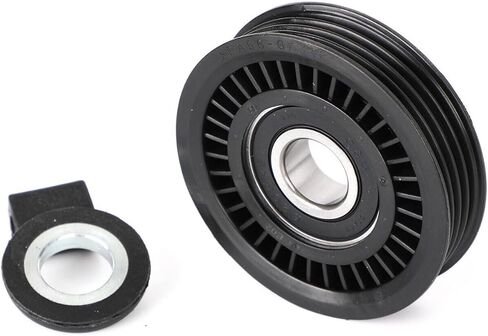 A/C Pulley Belt Folly Kit UE لـ Subaru لـ Baja 2003-2006 لـ Impreza 1997-2007 for Legacy 1995-2009 for Outback 2000-2009 Black 73131-FC000 73134-AC001 in Kuwait