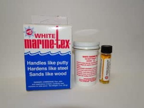 Marine Tex RM305K Epoxy White 2oz. + عصي خلط مجانية in Saudi Arabia