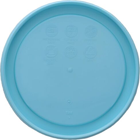Pyrex 7200-PC 2-Cup Splash Blue Results Lid (4 pack)-مصنوع في الولايات المتحدة الأمريكية in Saudi Arabia