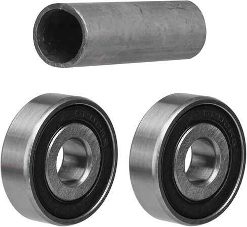 Pair 6202 RS Ball Bearings with Rear Spacers Bushes Sleeves for 15mm to 12mm Dirt Pit Bike Wheel Axle (Rear Spacer) in Saudi Arabia