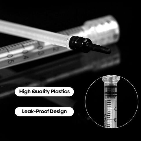 1ML/CC Luer Lock محقنة مع 27GA 1/2inch Lab إمدادات ، يمكن التخلص منها معبأة بشكل فردي ، حزمة 100 in Kuwait