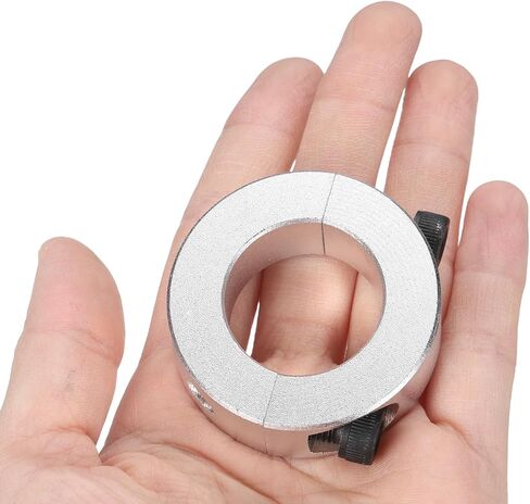 UXCELL 4 PCS طوق عمود مزدوج مقسم ، 28 مم يتحمل قطعتين من طوق 48 ملم OD 15MM ، in Kuwait