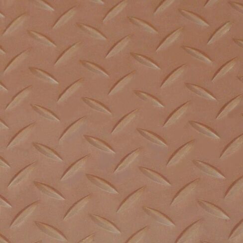الأرضيات الحرارية الماس المطاطية من المطاط - 3.5 مم × 36 "× 2 قدم - أسود in Saudi Arabia