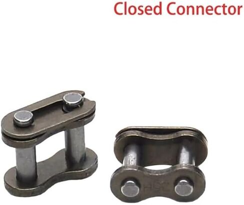 3pcs 05b-1 موصل سلسلة الأسطوانة الملعب 8 ملم موصل سلسلة نقل الصناعية الكربونية الصلب in Kuwait