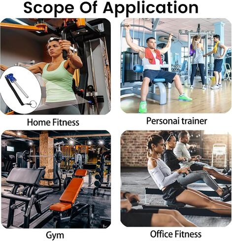 Weight Stack Pin,Magnetic Weight Pin,Diameter 4 Inch Solid Aluminum Alloy Universal Gym Pin Weight Machine Pin for Home Gym Exercise Machine Accessories(2pcs) in Saudi Arabia